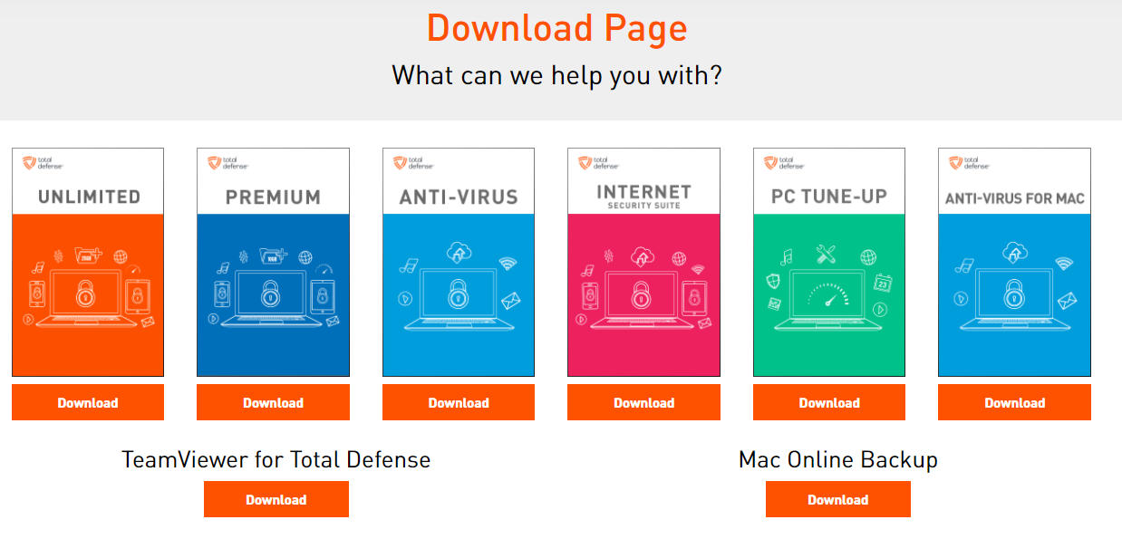 total defense for mac no internet