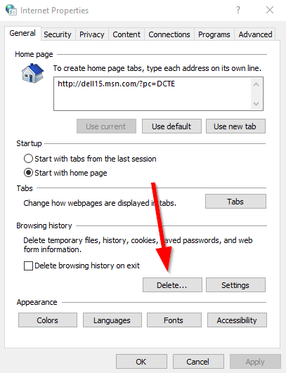 how to get rid of pop ups on internet explorer